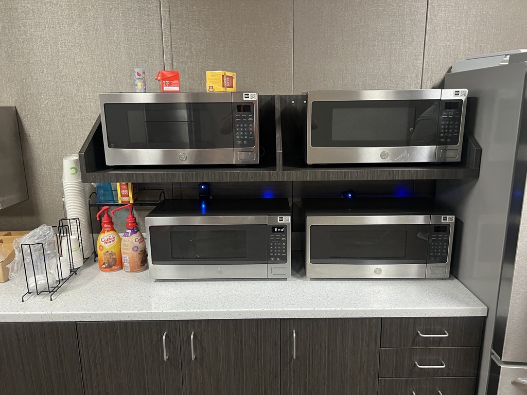 stainless microwave