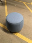 ROUND FABRIC STOOL