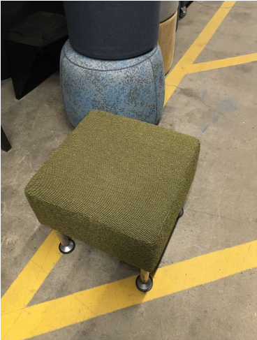 FABRIC OTTOMAN