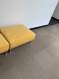 YELLOW OTTOMAN