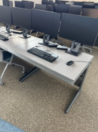 GREY TRAINING TABLE