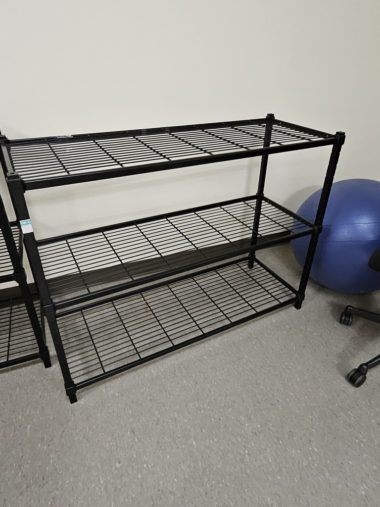 Black Shelving