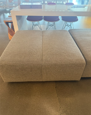 Fabric Ottoman