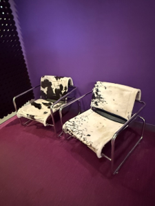 Cow Print Chairs