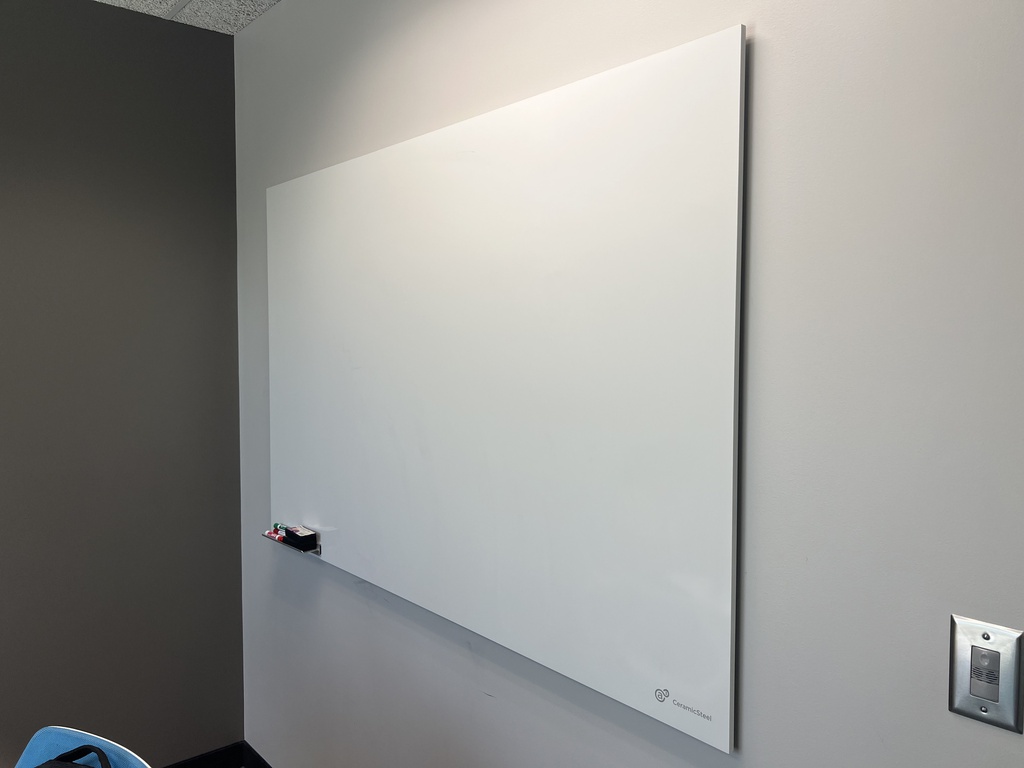 46"x72" glass marker board