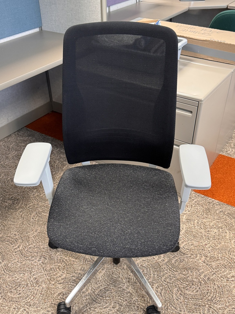 Grey and Black Combo Chair