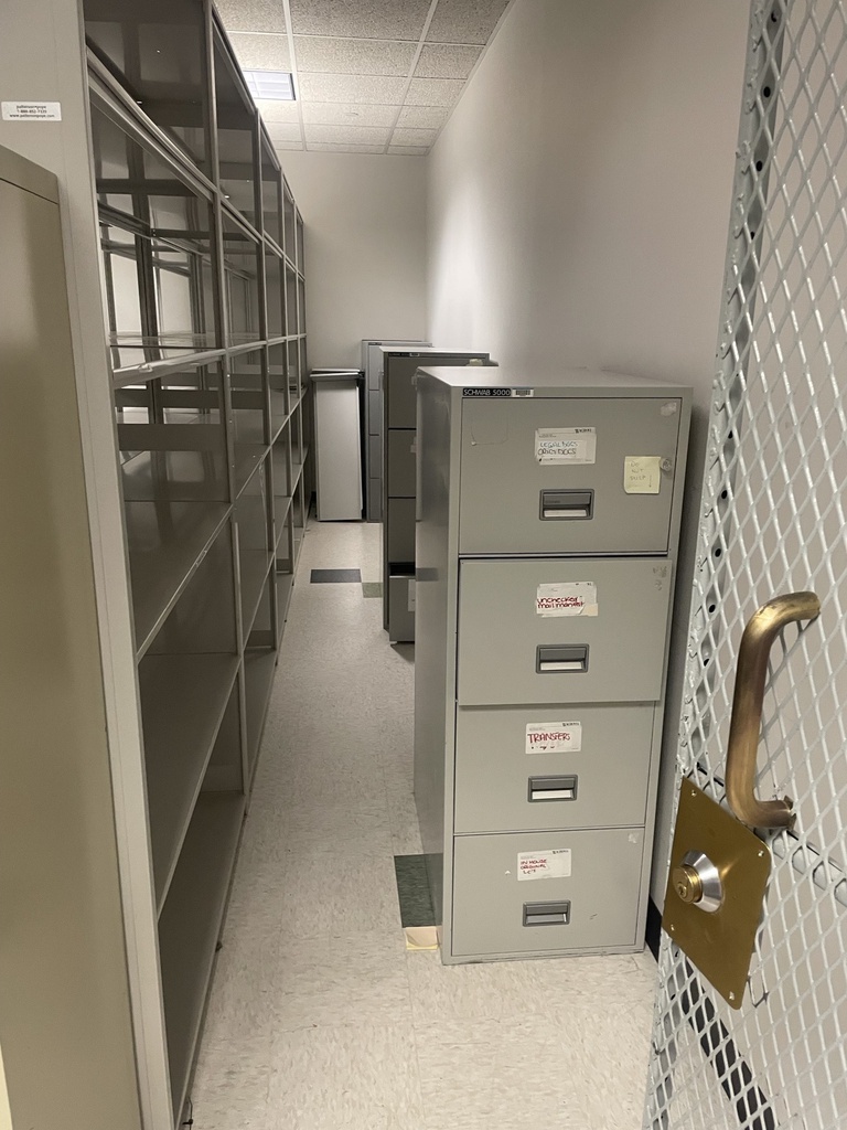 Fireproof 20" tan lateral file