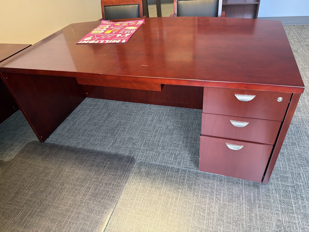72 x 42 x 28 3/4 CREDENZA DESK