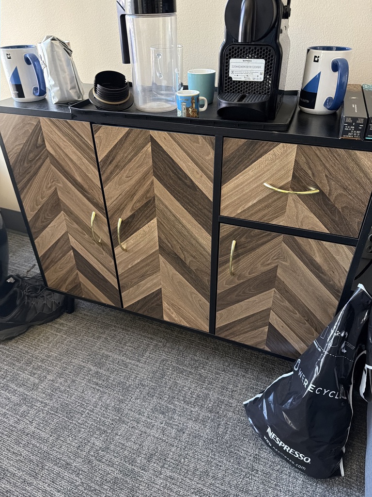 35 1/2 x 12 x 29 CREDENZA