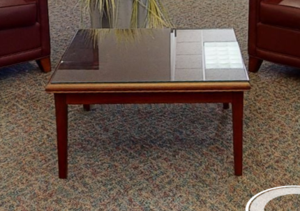 Square coffee table