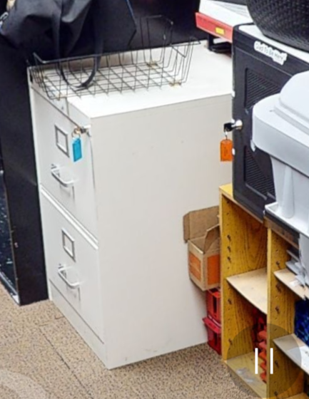 2D vertical file cabinet