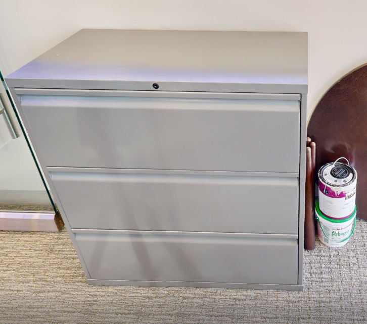 3D lateral filing cabinet