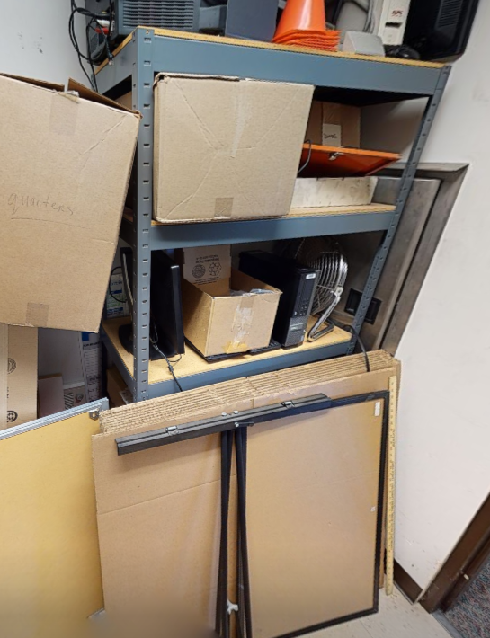 4shelf metal rack