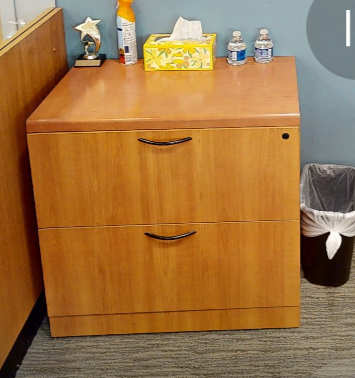 2D lateral filing cabinet