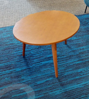Round coffee table