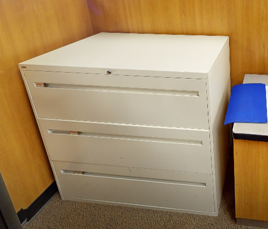 3D lateral filing cabinet