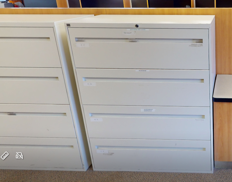 4D lateral filing cabinet