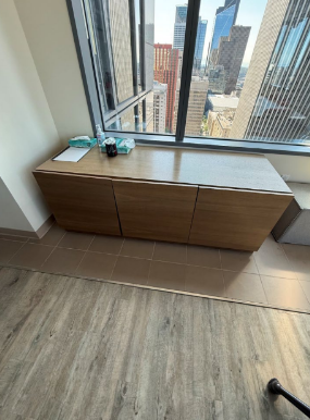 WOOD CREDENZA 24"D X 72"W