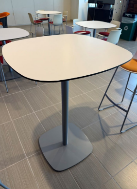 BREAK ROOM TALL TABLE 30"W X 42"H