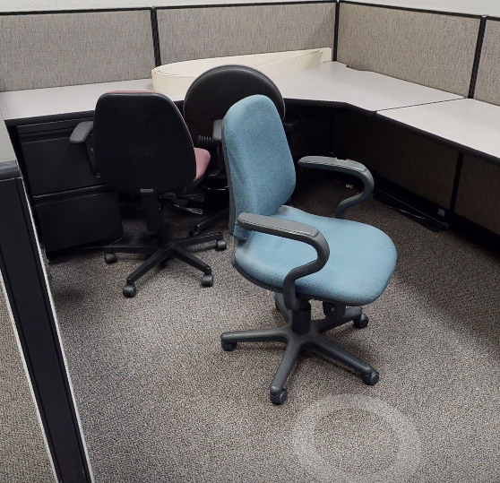 Blue Task Chair