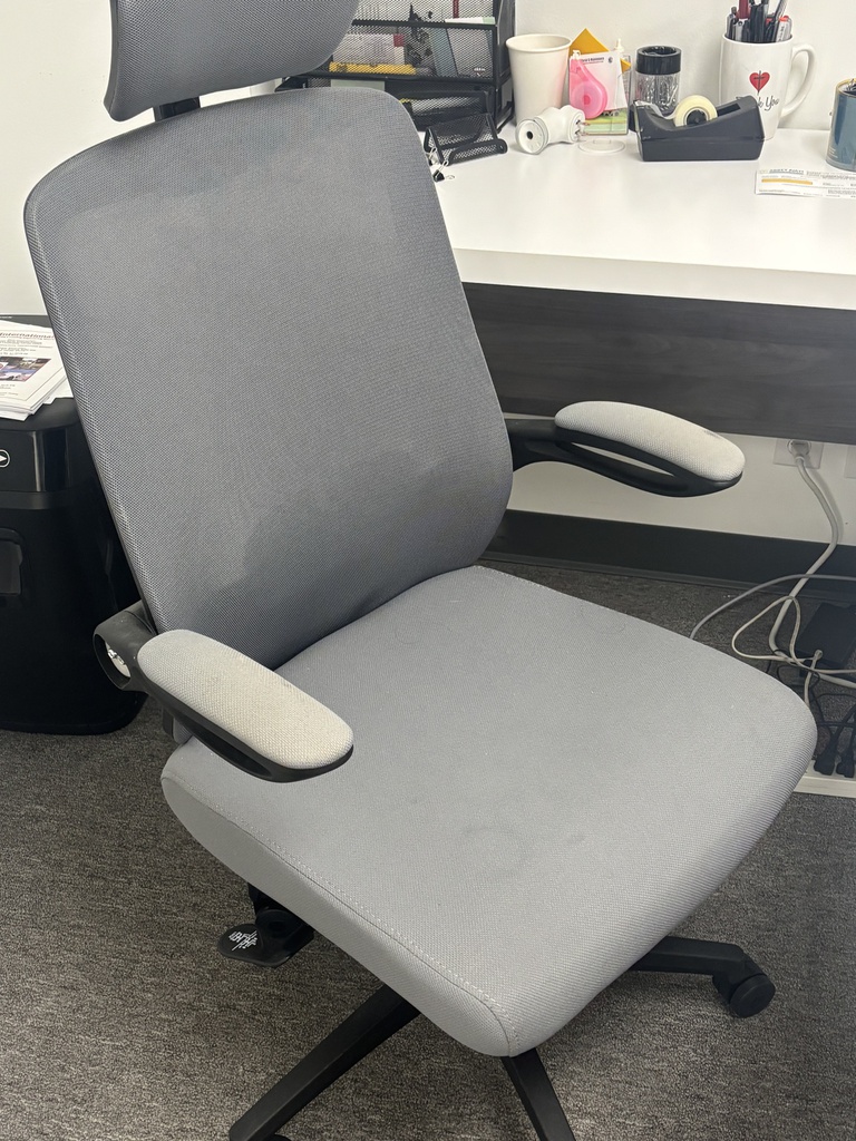 Desk chair gray