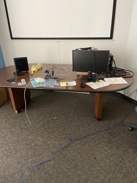 Conference Table - Oval 8'x4'