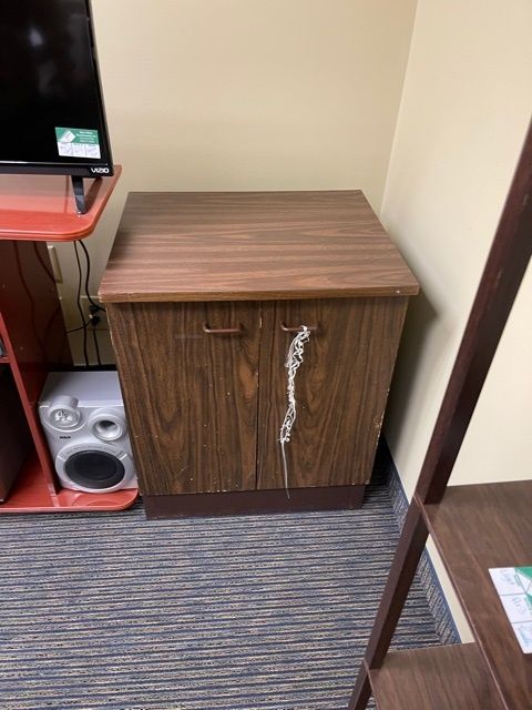 2-Door Cabinet - Wood