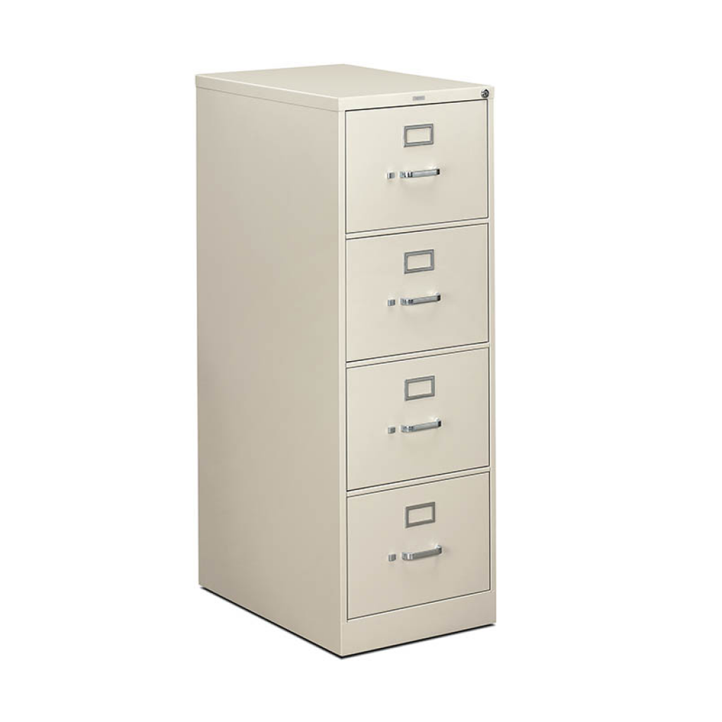 4-Drawer vertical file cabinet