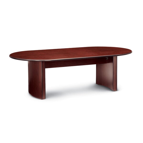 Oval conference table