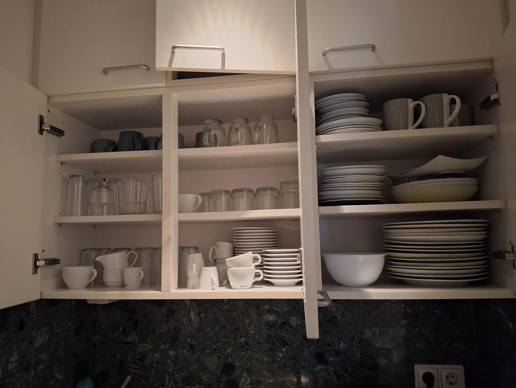 Box of Glasses, Cups, Plates