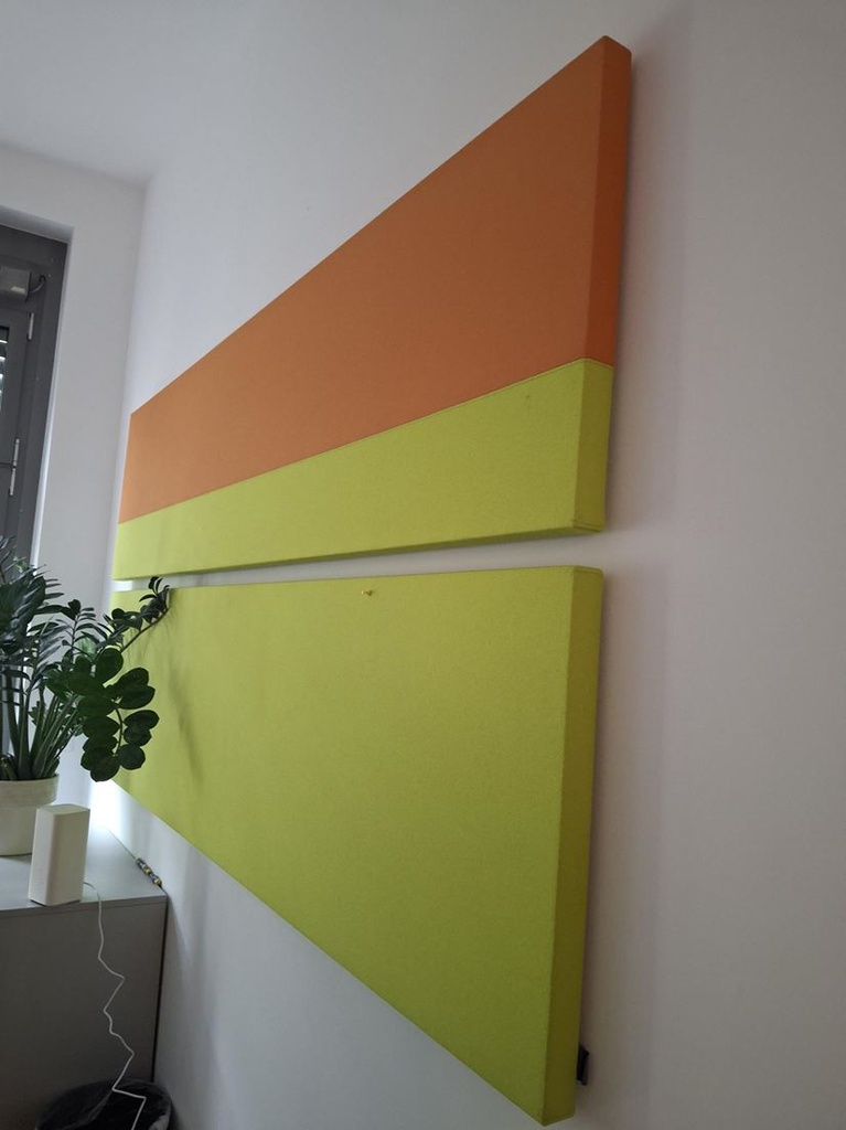 Wall Panel - Orange &amp; Green Combo (long)