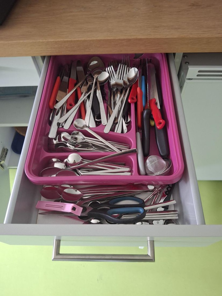 Box of Kitchen Utensils