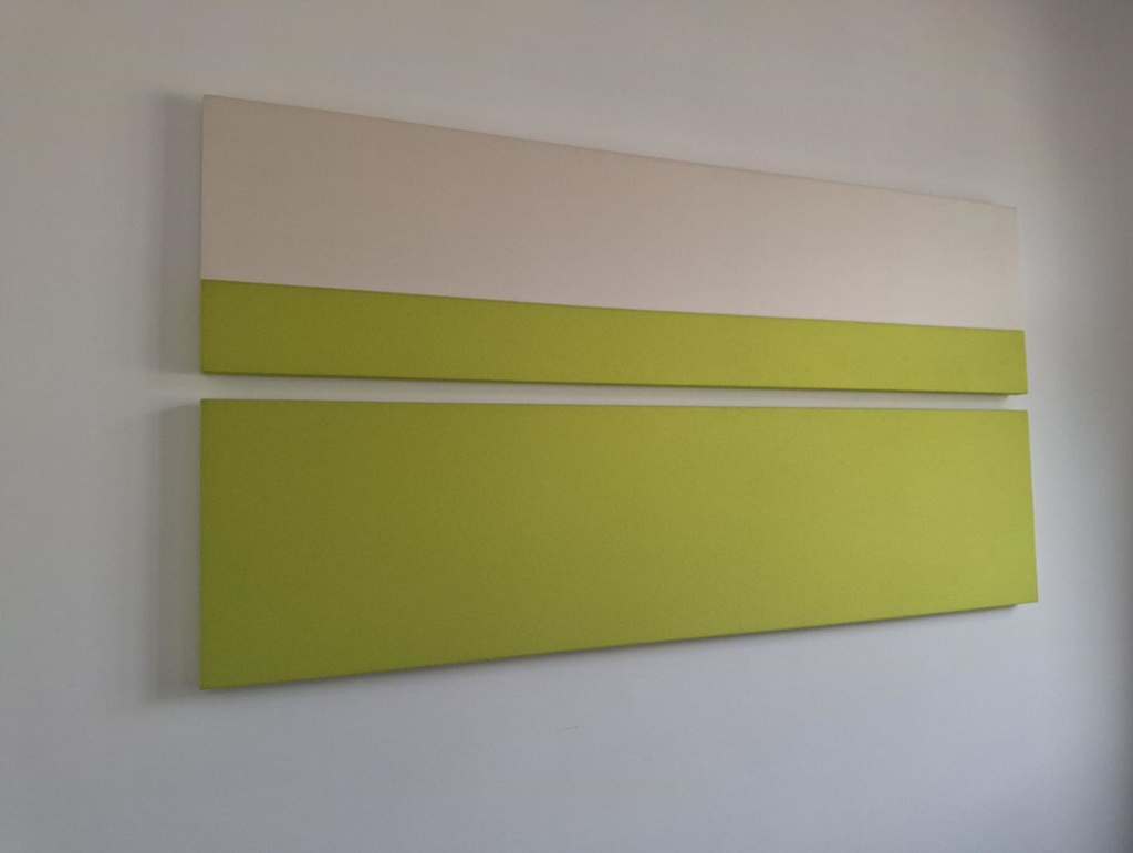 Wall Panel - Green &amp; White