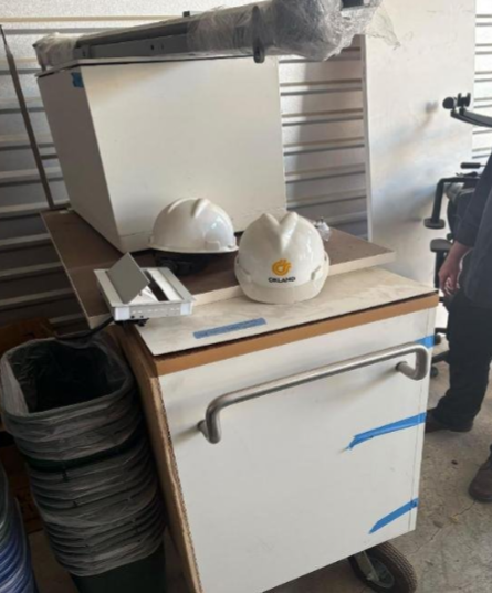 Rolling Cabinet 