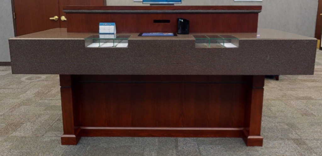 Cheque desk