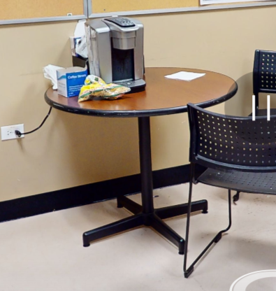 Round meeting table