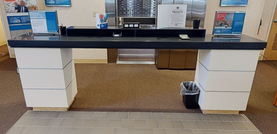 Cheque desk