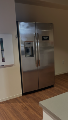 STAINLESS STEEL FRIDGE