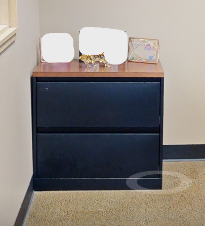 2D lateral filing cabinet