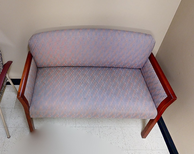 Lilac couch