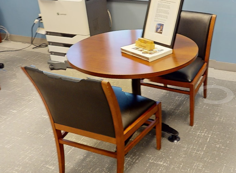Round meeting table