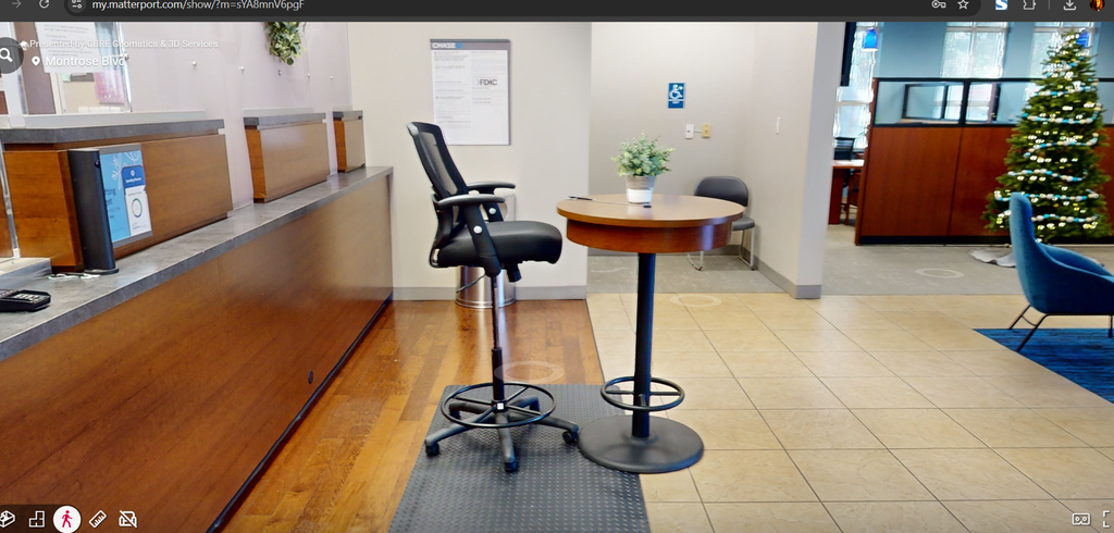 Standing lab table