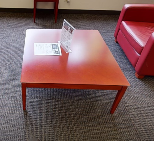 Square coffee table