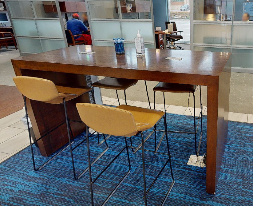Standing table