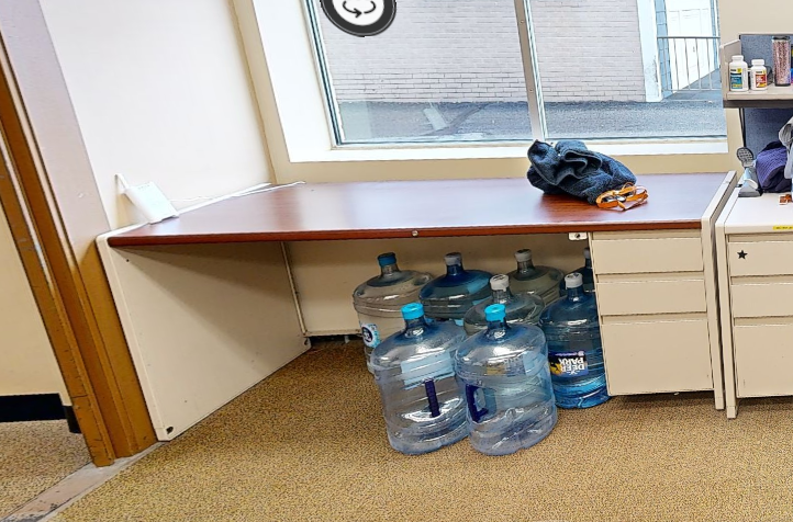 1 ped desk