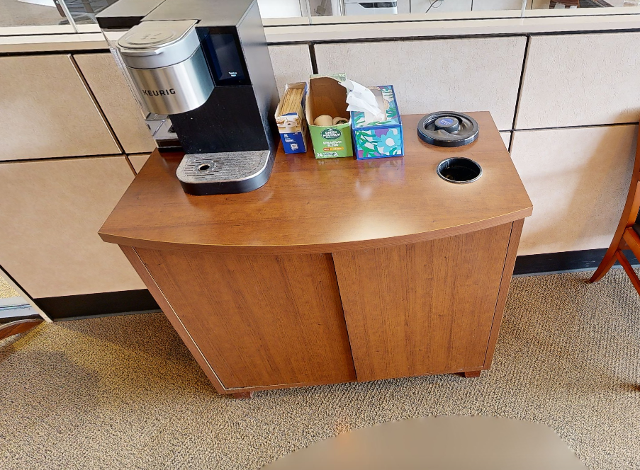 2 door wood cabinet