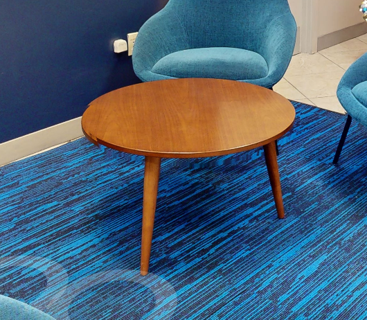Round coffee table