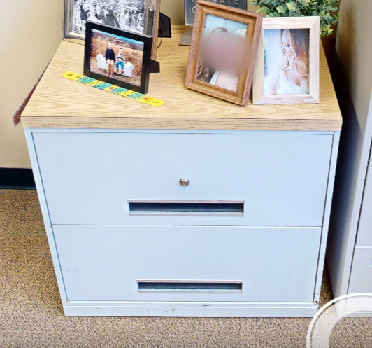 2D lateral filing cabinet