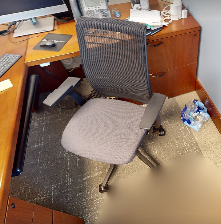 Task chair, with arms
