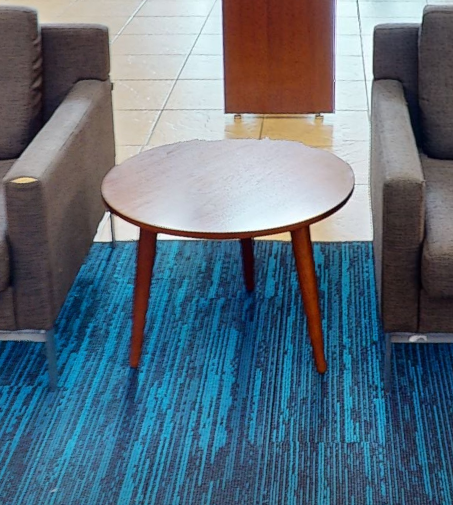 Round coffee table